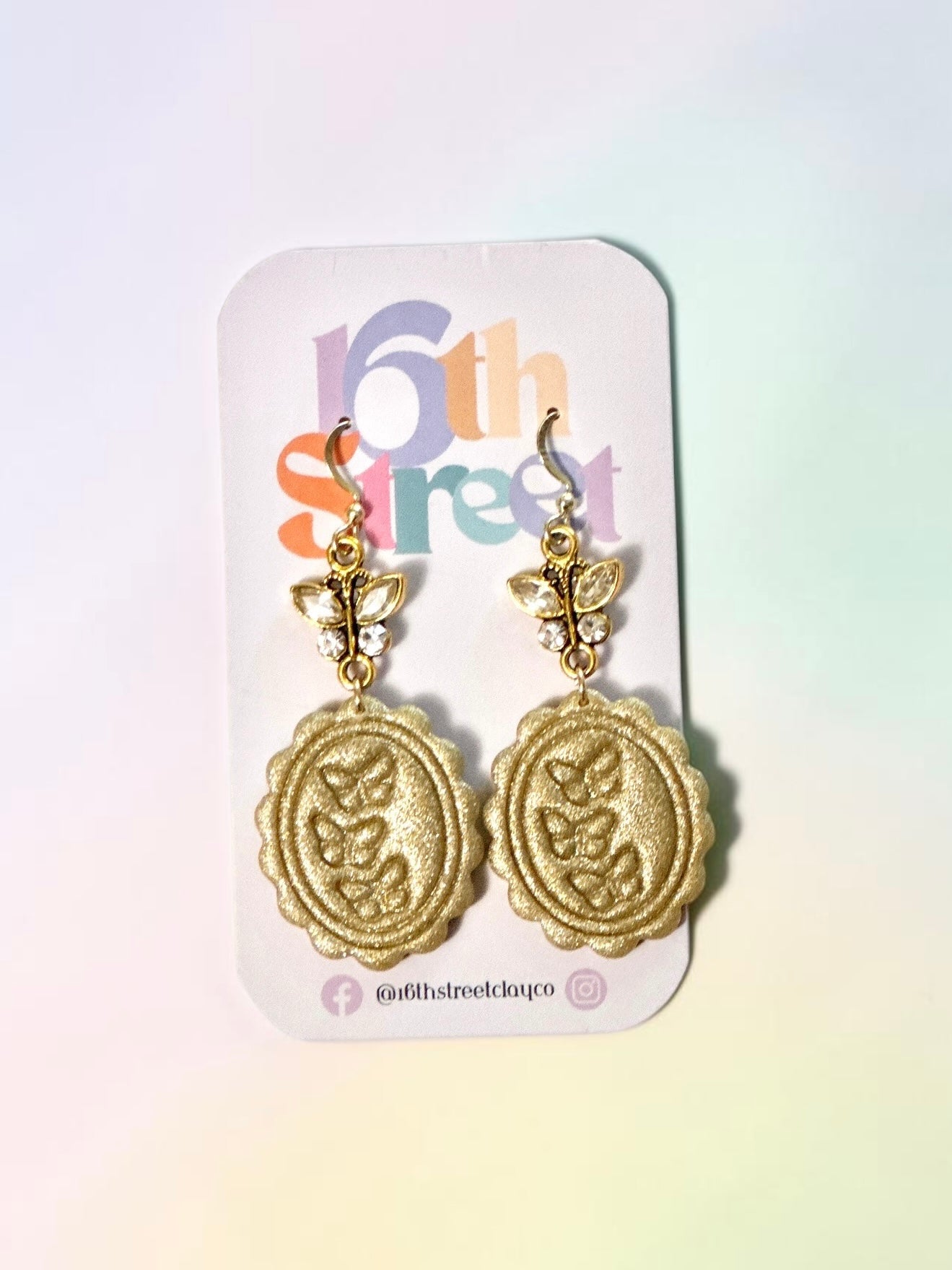Makeda Dangles | Handmade Polymer Clay Earrings