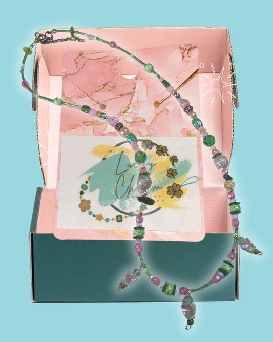Springtime Necklace | Lucky Charm Bracelet Making