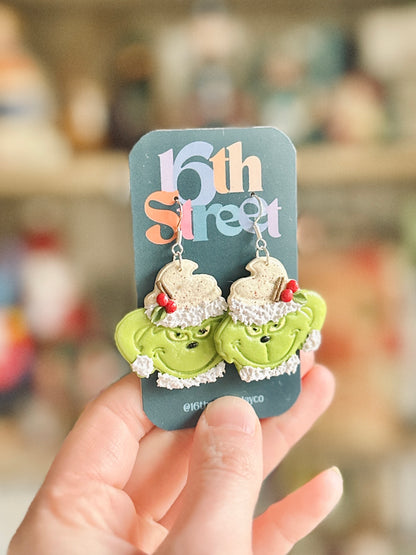 A Cup of Mean Dangles | Handmade Polymer Clay Earrings