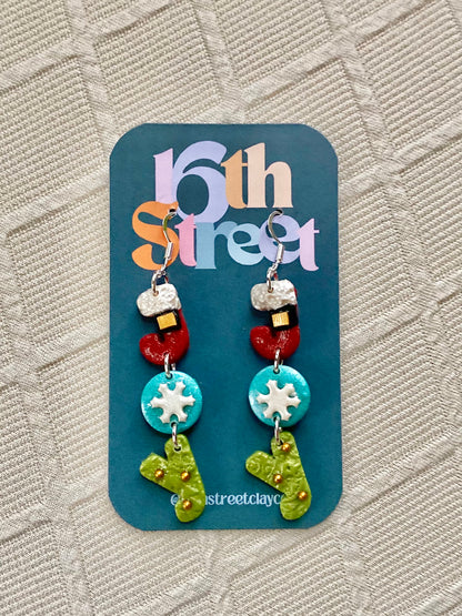 Joy Dangles | Handmade Polymer Clay Earrings