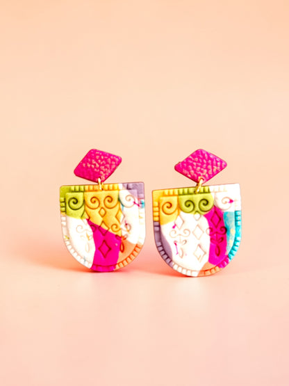 Nora Dangles | Handmade Polymer Clay Earrings