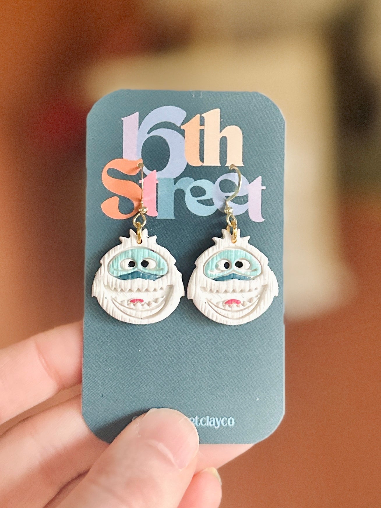 Your Favorite Friends Dangles | Handmade Polymer Clay Earrings