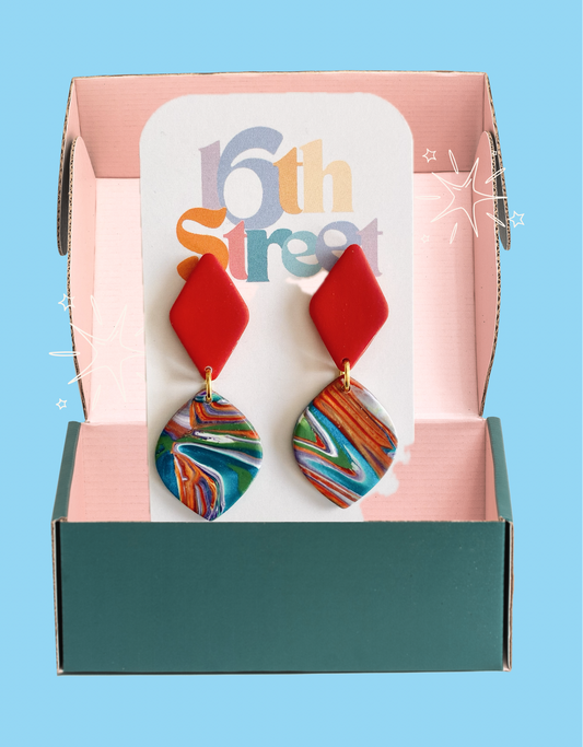 Matilda Dangles | Handmade Polymer Clay Earrings