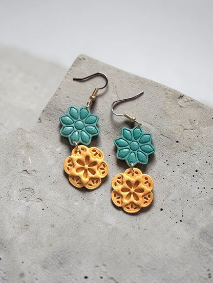 Amelia Dangles | Handmade Polymer Clay Earrings
