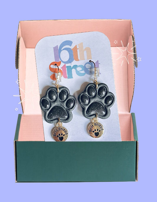 Best Friend Dangles | Handmade Polymer Clay Earrings