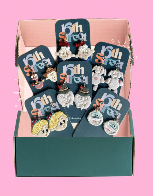 Your Favorite Friends Dangles | Handmade Polymer Clay Earrings