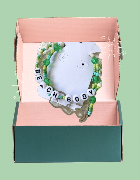 “Beach Body” Friendship Bracelet by Lucky Charm Jewelry