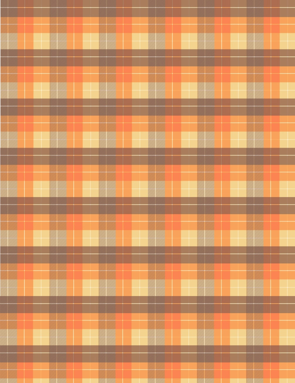 Bonfire Plaid | Transfer Sheet - 44