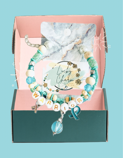 FTD Awareness Warrior Friendship Bracelet | Lucky Charm Jewelry Making