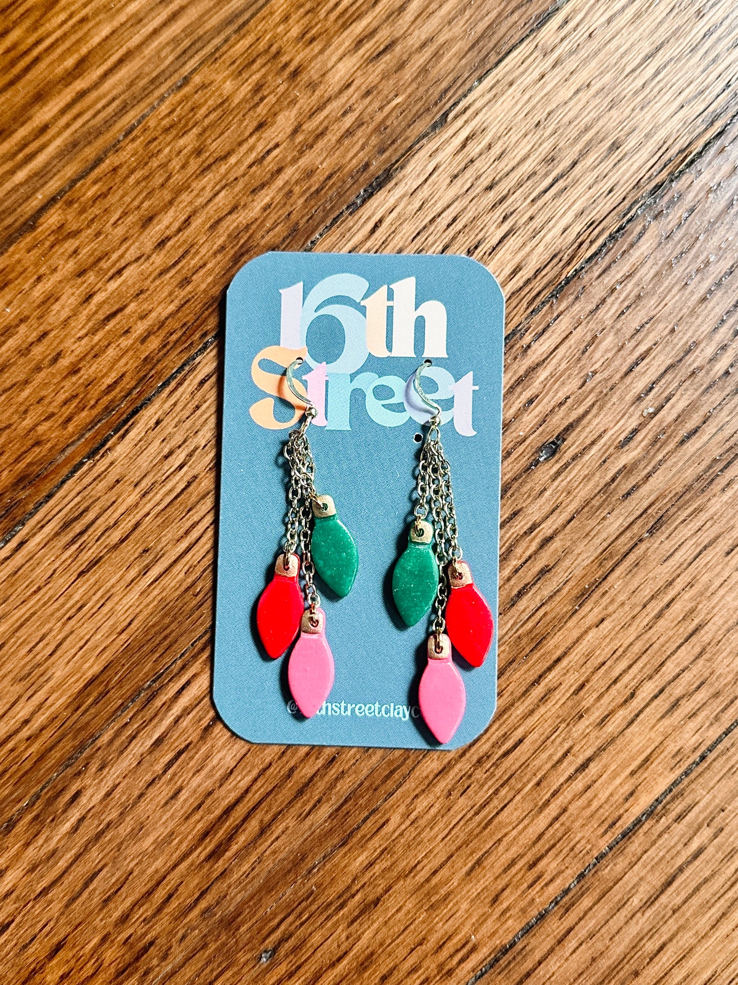 C9 Dangles | Handmade Polymer Clay Earrings