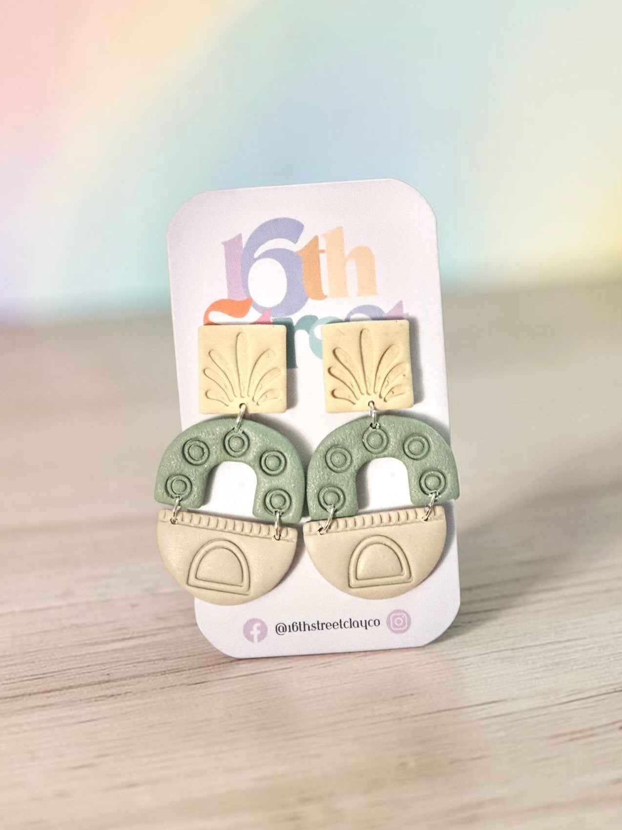 Ama Dangles | Handmade Polymer Clay Earrings