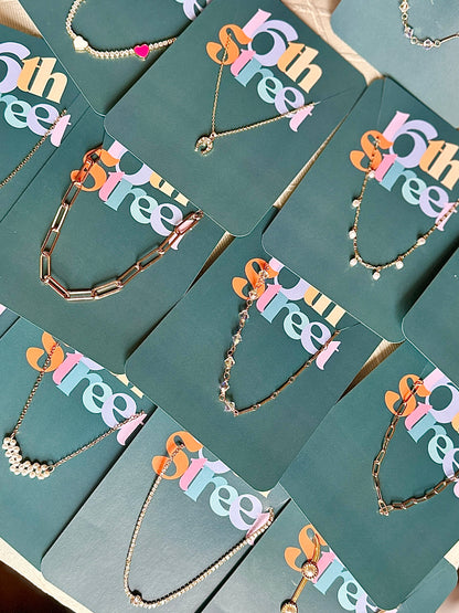 Piper Golden Necklace - Metal Necklace