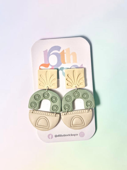 Ama Dangles | Handmade Polymer Clay Earrings