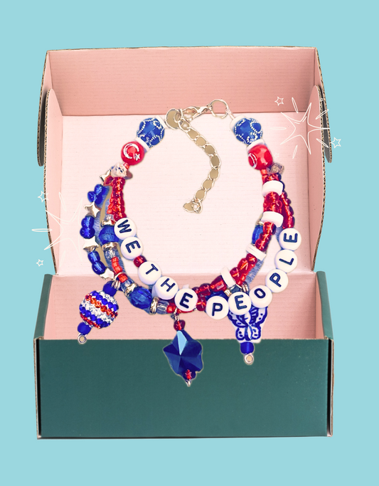 “We the People” Friendship Bracelet by Lucky Charm Jewelry