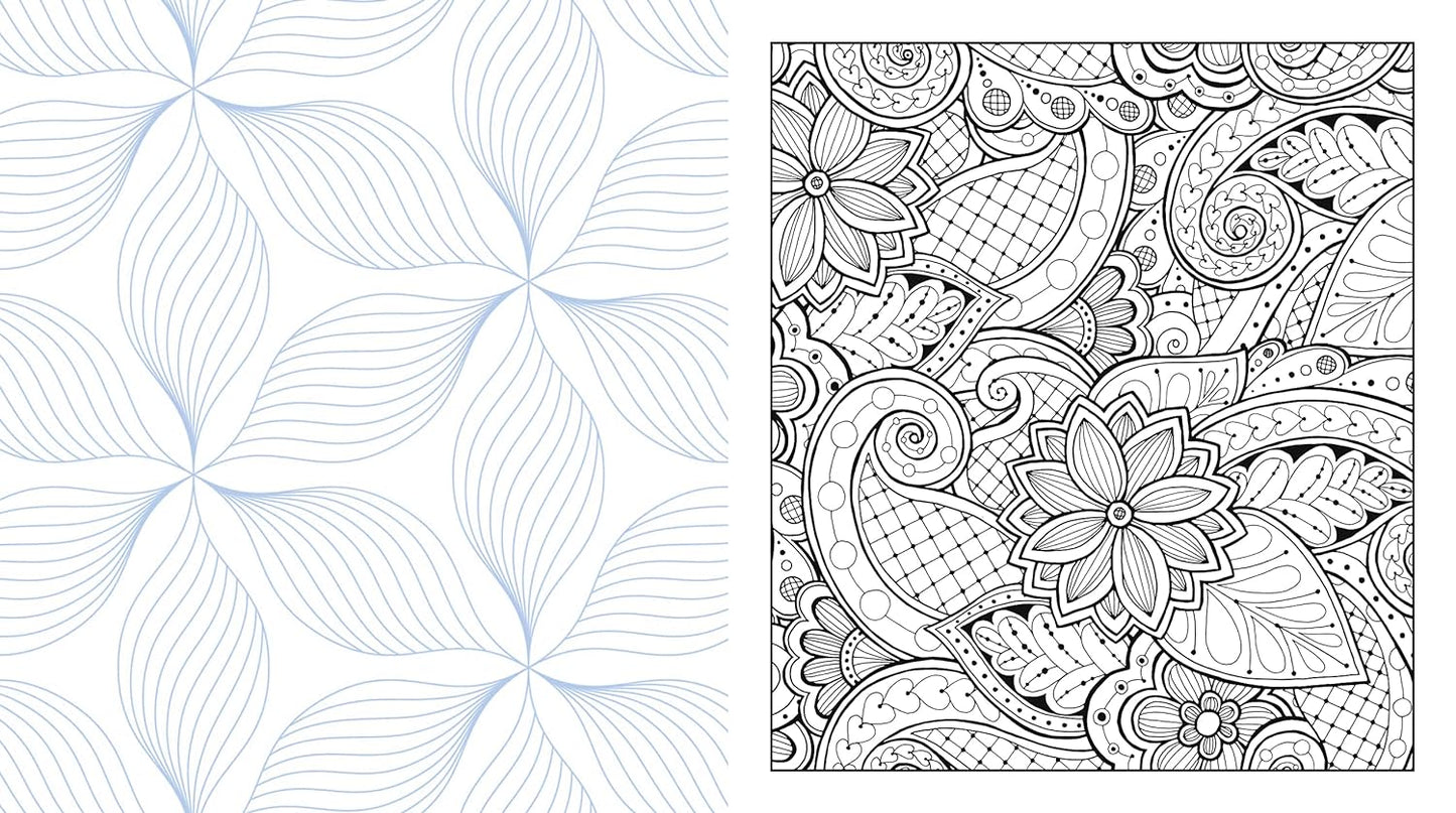 Be Relaxed and Color: Channel Your Stress into a Mindful, Creative Activity - Over 100 Coloring Pages for Meditation and Peace (Chartwell Coloring Books) | Self Care and Mental Health Resources