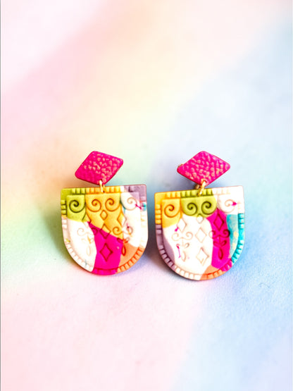 Nora Dangles | Handmade Polymer Clay Earrings