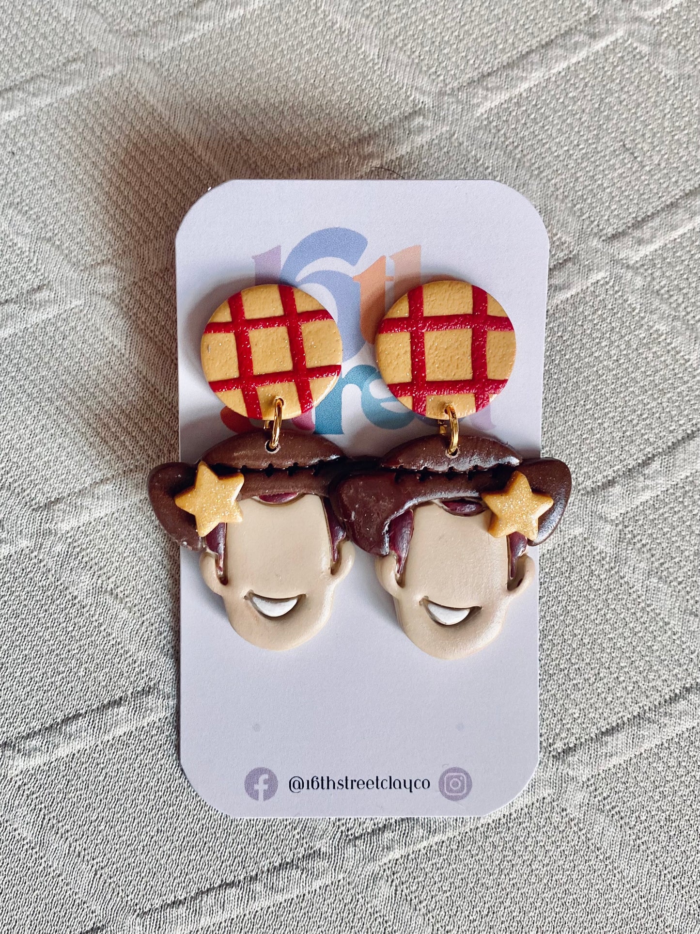 Howdy Partner | Handmade Polymer Clay Earrings