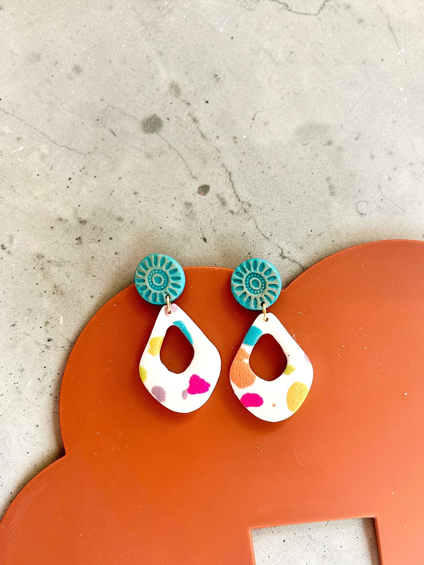 Sabrina Dangles | Handmade Polymer Clay Earrings