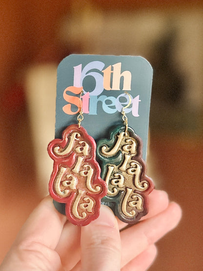 Fa La La Dangles | Handmade Polymer Clay Earrings