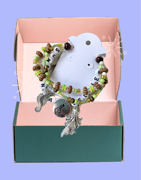 “Sunshine and Selfies” Friendship Bracelet by Lucky Charm Jewelry