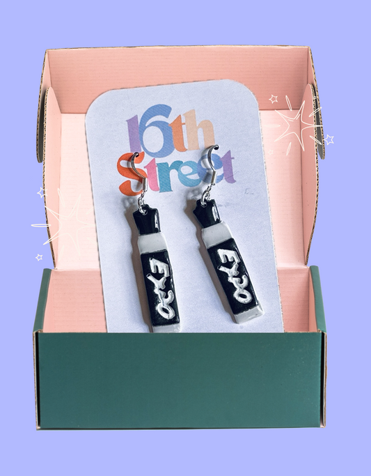 Expo Dangles | Handmade Polymer Clay Earrings
