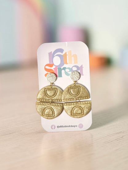 Amiri Dangles | Handmade Polymer Clay Earrings