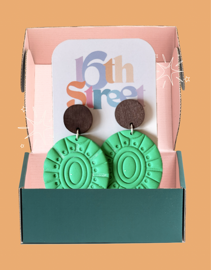 Cilian Dangles - Handmade Polymer Clay Earrings