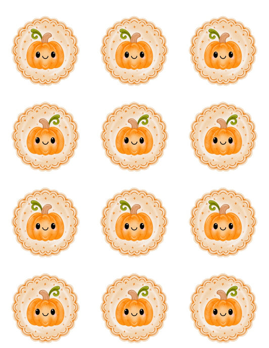 Pretty Pumpkin Portrait | Transfer Sheet - 20