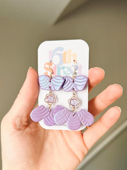 Speak Now Dress Dangles | Taylor Swift Inspired Handmade Polymer Clay Earrings