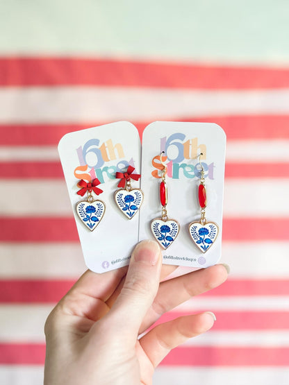 Rosie Dangles | Metal Earrings