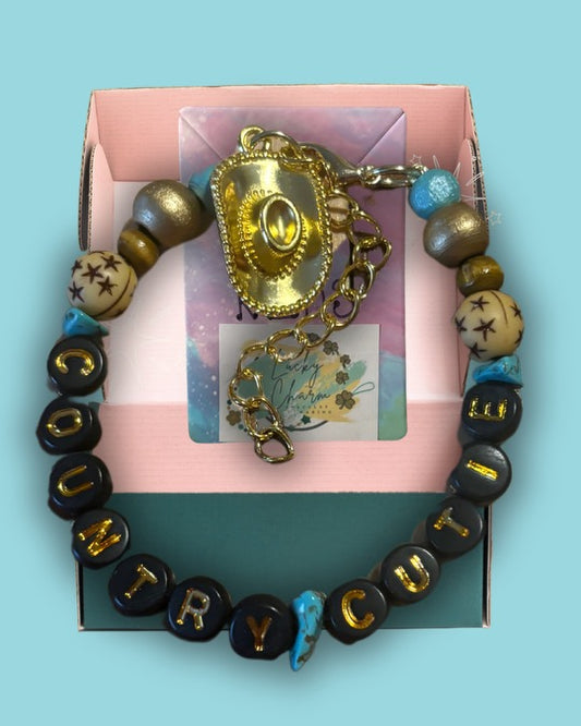 KID-SIZE “Country Cutie” Friendship Bracelet by Lucky Charm Jewelry