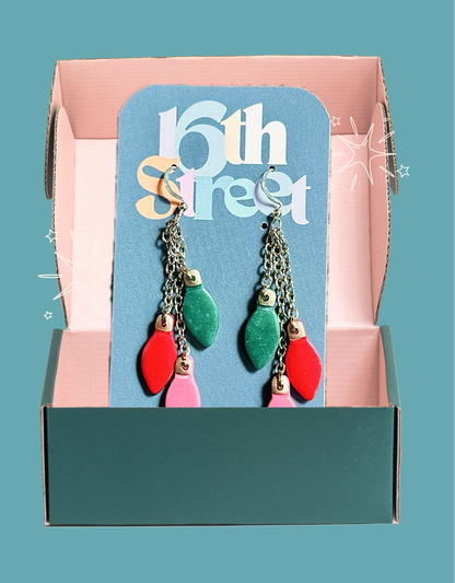 C9 Dangles | Handmade Polymer Clay Earrings