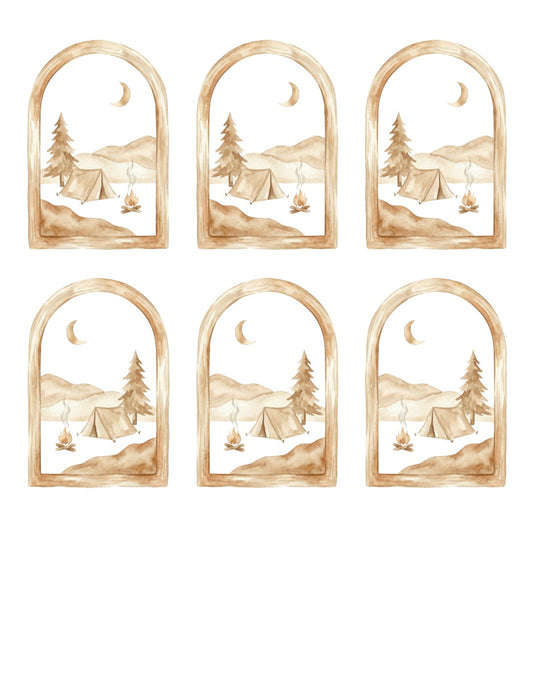Camping Dreams | Transfer Sheet - 28