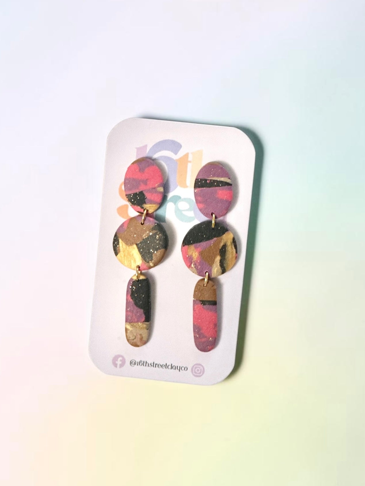 Assorted Kingdom Dangles | Handmade Polymer Clay Earrings