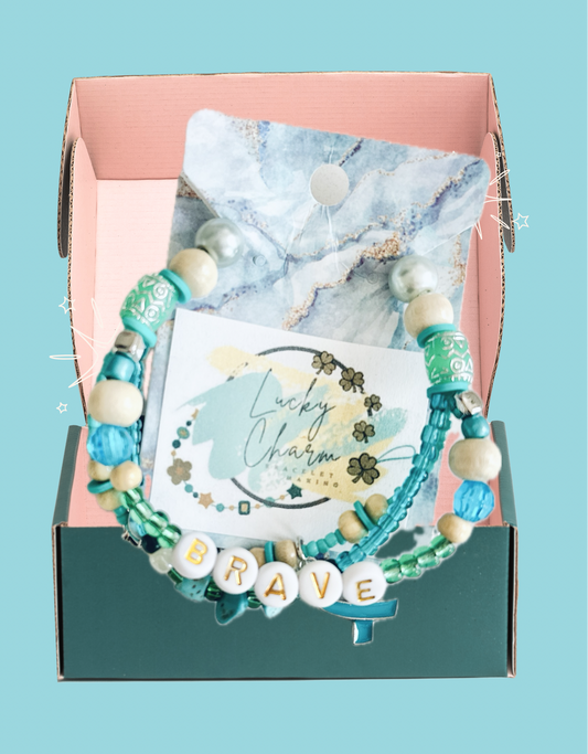 FTD Awareness Brave Friendship Bracelet | Lucky Charm Jewelry Making