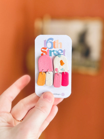 Midge Dangles | Handmade Polymer Clay Earrings
