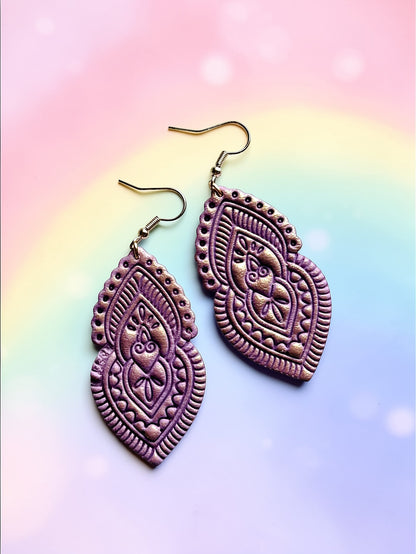 Araminta Dangles | Handmade Polymer Clay Earrings