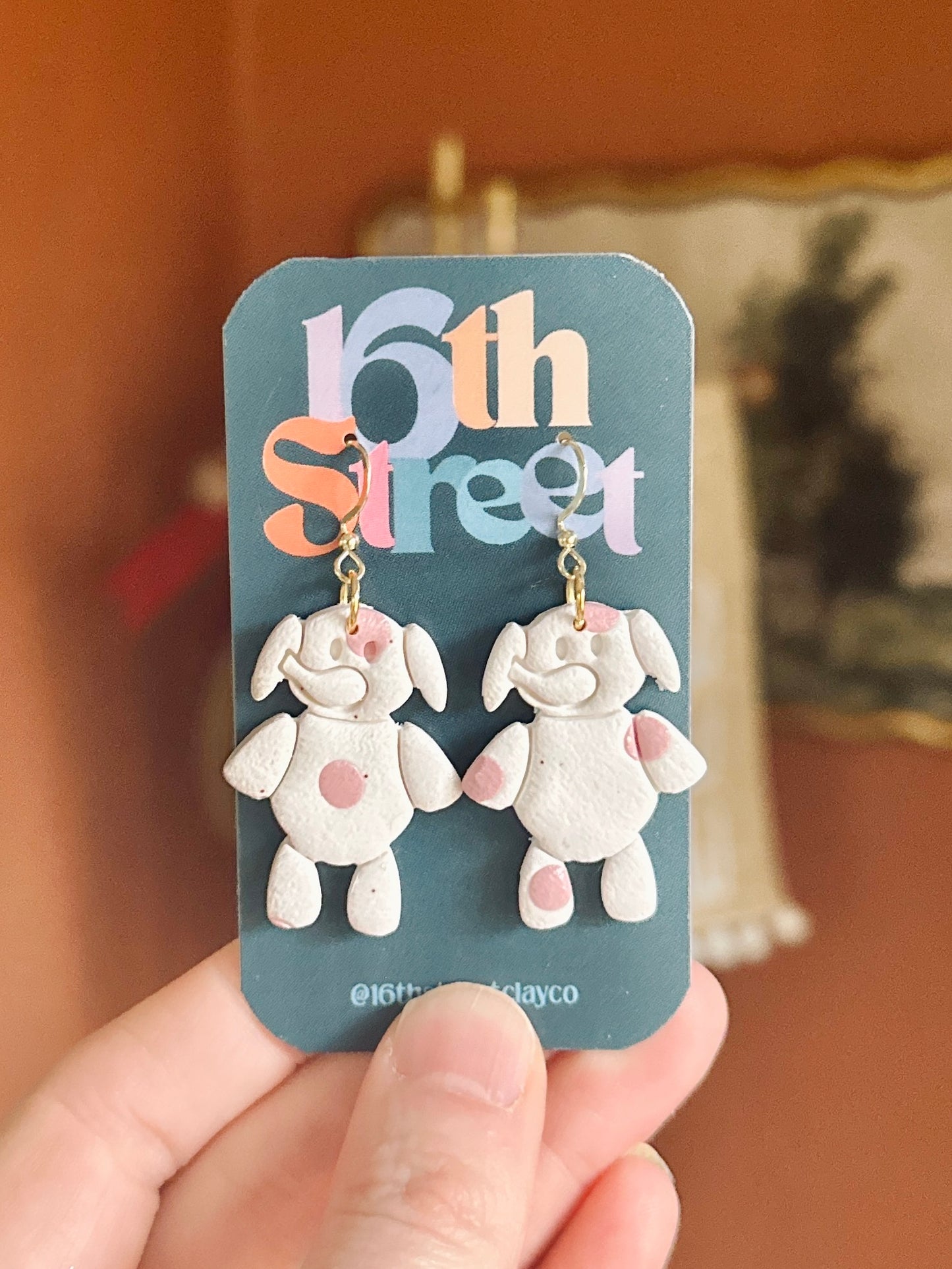 Your Favorite Friends Dangles | Handmade Polymer Clay Earrings