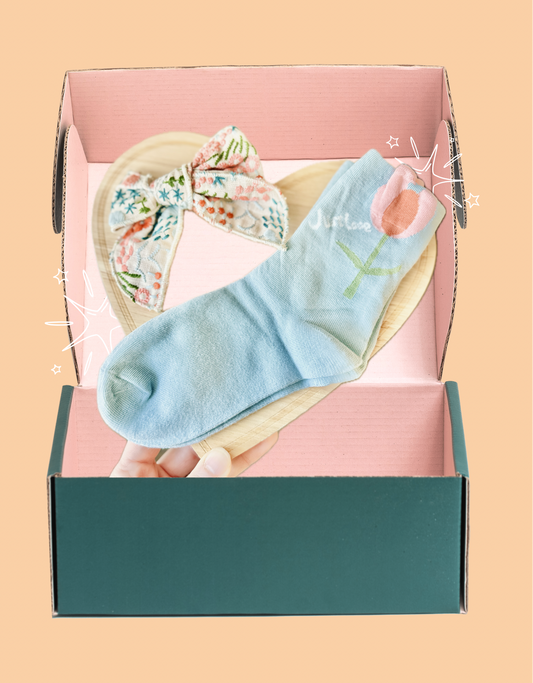 Tulip Blue Comfy Socks | Apparel & Accessories