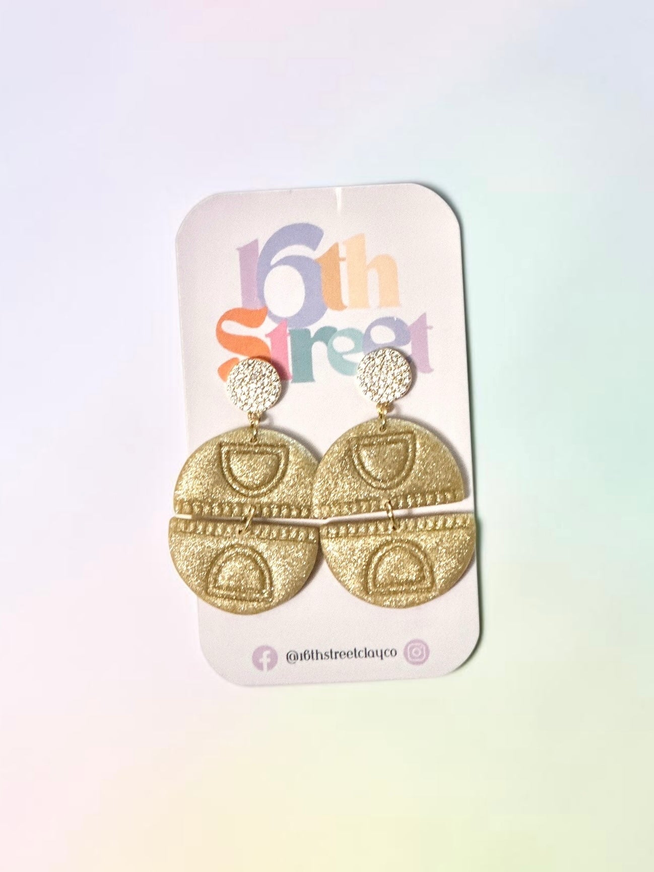Amiri Dangles | Handmade Polymer Clay Earrings