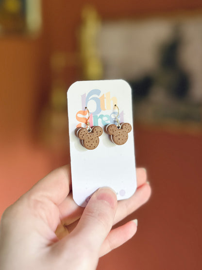 Sandwich Dangles | Handmade Polymer Clay Earrings
