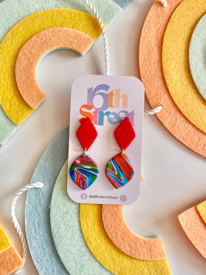 Matilda Dangles | Handmade Polymer Clay Earrings