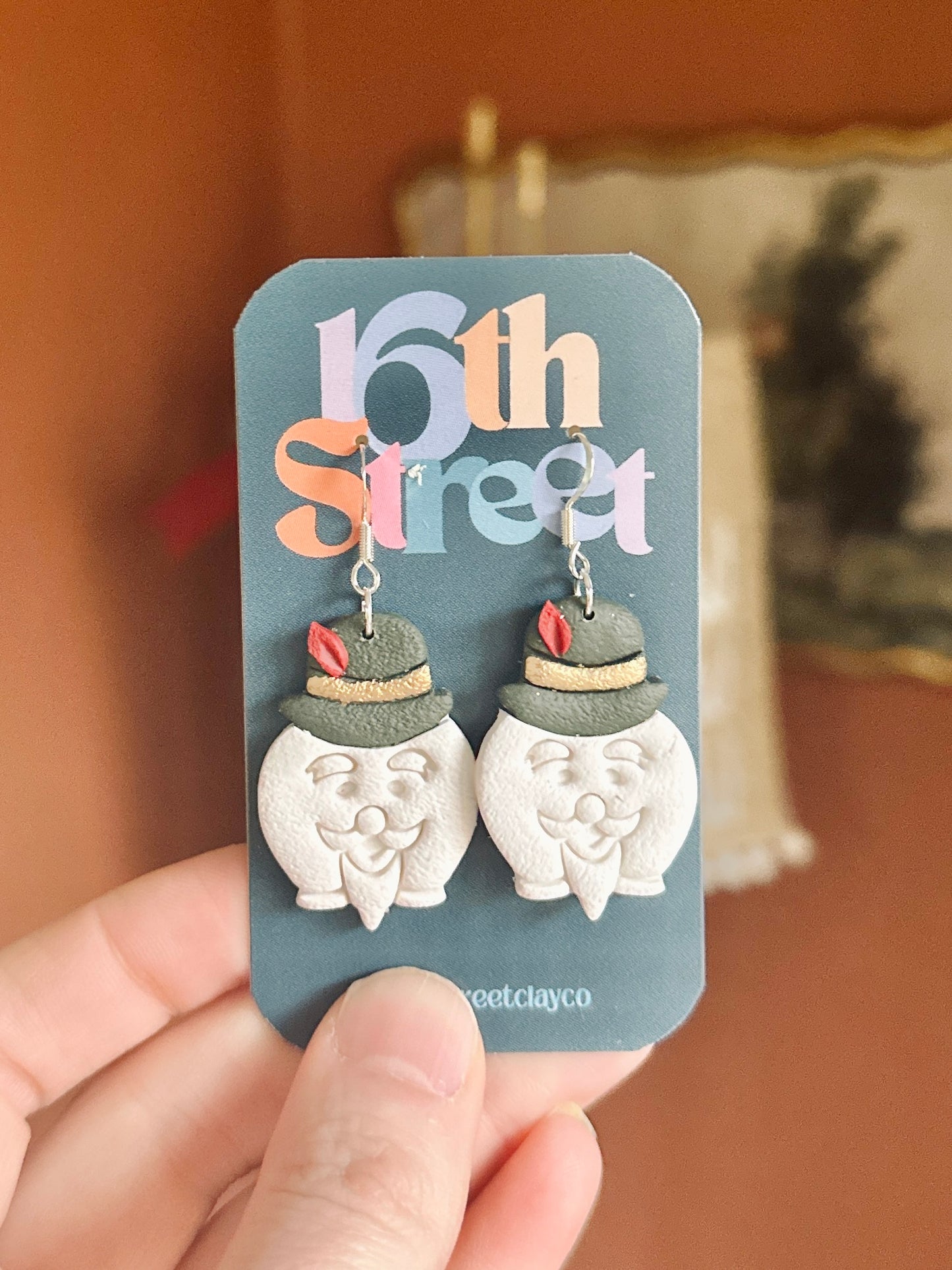 Your Favorite Friends Dangles | Handmade Polymer Clay Earrings