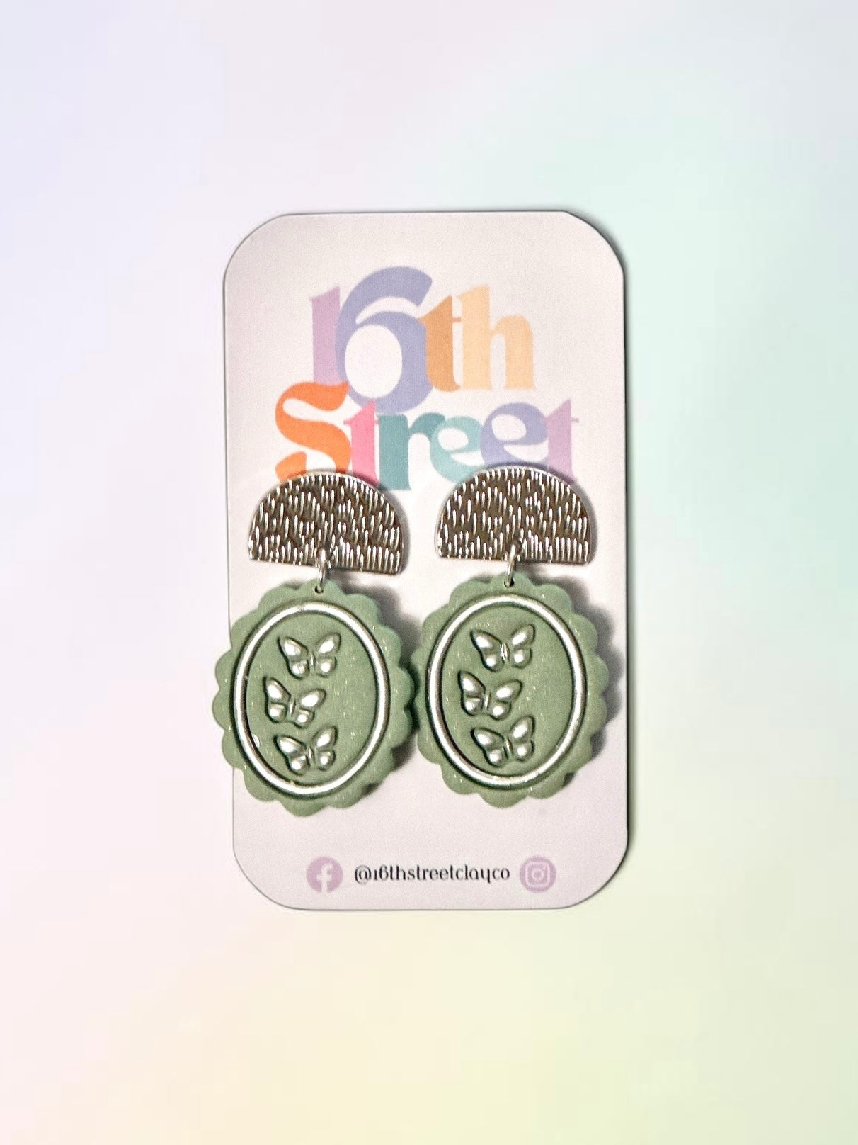Alyah Dangles | Handmade Polymer Clay Earrings