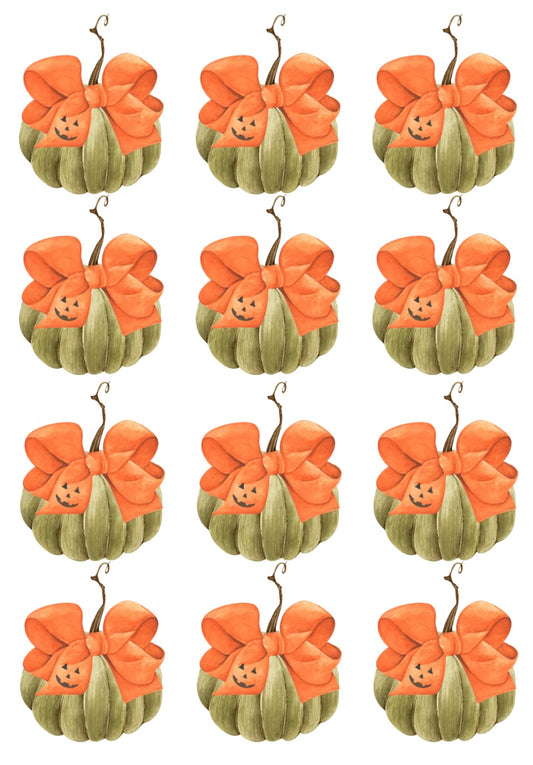 Pumpkin Bows | Transfer Sheet - 29