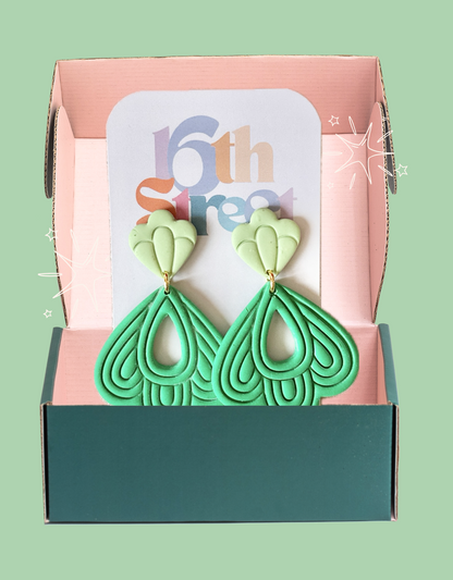 Aisling Dangles - Handmade Polymer Clay Earrings