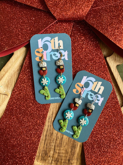 Joy Dangles | Handmade Polymer Clay Earrings