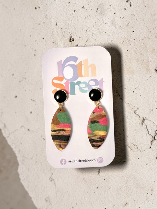 Zuri Dangles | Handmade Polymer Clay Earrings