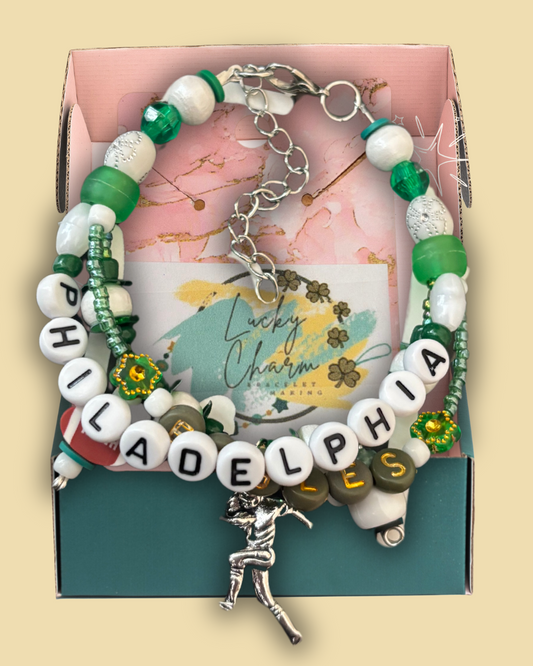 Eagles Friendship Bracelet by Lucky Charm Jewelry